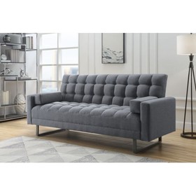 ACME Limosa Adjustable Sofa, Gray Fabric 58260