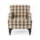 Harrison Tufted Club Chair 59082-00BRNCHK