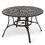 Outdoor Cast Aluminum Circular Dining Table, Bronze 59159-00
