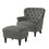 Club Chair+Ottoman 59289-00GRY