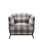 ACME Niamey II Accent Chair, Pattern Fabric & Metal 59725