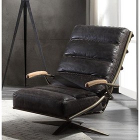 ACME Ekin Accent Chair, Morocco Top Grain Leather 59834
