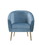 ACME Benny Accent Chair, Velvet & Gold 59887