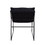 ACME Luberzo Accent Chair in Distress Espresso Top Grain Leather & Matt Iron Finish 59946