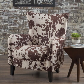 Chic Armchair, Brown & White 59970-00NVLT
