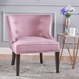 Fabric Occaisional Chair, Lavender Purple P-59998-00DTE