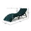 Chaise Lounge, Teal 60127-00NVLTTEL