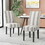 Dining Chair, Grey Stripe 60162-00GRYLNN