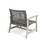 Hampton Wood + Wicker Club Chair 60397-00WTCLMBLK