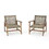 Hampton Wood + Wicker Club Chair 60397-00WTC