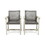 Hampton Wood And Wicker Dining Chair (Set of 2) 60400-00MBLK