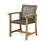 Hampton Wood And Wicker Dining Chair (Set of 2) 60400-00MCA