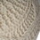 Malibu Knitted Wool 20 x 20 Round Pouf 60494-00CRM