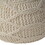 Malibu Knitted Wool 20 x 20 Round Pouf 60494-00CRM