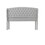 Upholstered King Whole Bed 60542-00LGY-K-FULL-BED