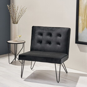 Chair - Armless - Modern 60582-00NVLTBLK