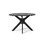 Sandee Dining Table, Round, Black