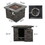 35" Square Mgo Fire Pit - 40000 Btu. 60676-00NTL-40K