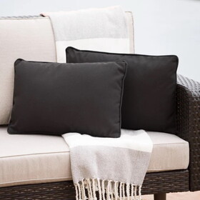 Coronado Rectangular Pillow 60686-00BLKMP2