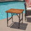 Ocala Inductrial Wood + Metal End Table