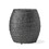 Outdoor Wicker 14.00" Patio Side Table 60746.00GRY