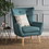 Club Chair, Teal 60751-00DTE