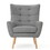 Club Chair, Grey 60751-00GRY