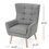 Club Chair, Grey 60751-00GRY