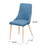 Dining Chair, Red Plaid 60783-00MBLU