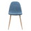 Dining Chair, Blue 60784-00MBLU