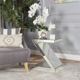 Z-Shaped Side Table, Chic & Robust 60959-00
