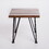 Zion Industrial Wood And Metal Coffee Table With Accent Table