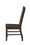 ACME Maisha Side Chair (Set-2) in Rustic Walnut 61032