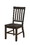 ACME Maisha Side Chair (Set-2) in Rustic Walnut 61032