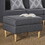 Ottoman, Dark Gray 61043-00ODGY