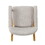 Mid-Century Fabric Rocking Chair 61211-00WHT