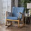 Solid Wood Rocking Chair 61212-00MBLU