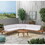 HILLCREST V Shaped 4-Piece Sofa Set-SBWHI 61288-00SBWHI-L-R-TSET