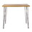 Denali Industrial Wood And Metal Bar Table 61327-00