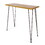 Denali Industrial Wood And Metal Bar Table 61327-00