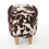 Cow Ottoman, Brown+White 61391-00