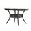 Outdoor Expandable Aluminum Dining Table, Hammered Bronze Finish 61394-00BRZ