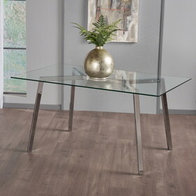 Dining Table, Clear 61541-00