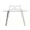 Dining Table, Clear 61541-00