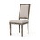 Dinning Chair, Wheat 61568-00WHT