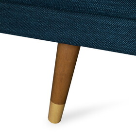 Aidan Mid-Century Modern Tufted Fabric Sofa 61688-00NBLU