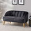 Loveseat, Black 61715-00BLK