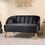 Loveseat, Black 61715-00BLK