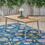 Leeds Dining Table With Faux Wood Top
