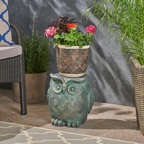 Owl Garden Stool 63390-00GD